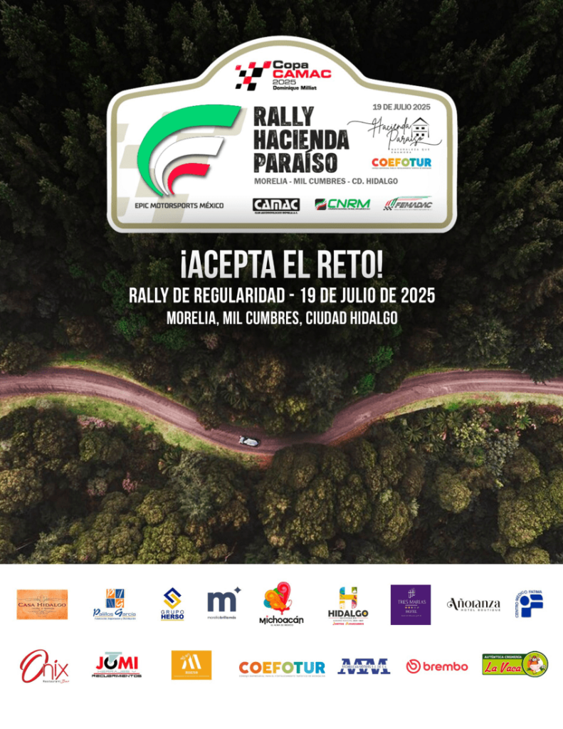 Rally Hacienda Paraíso CAMAC 2025